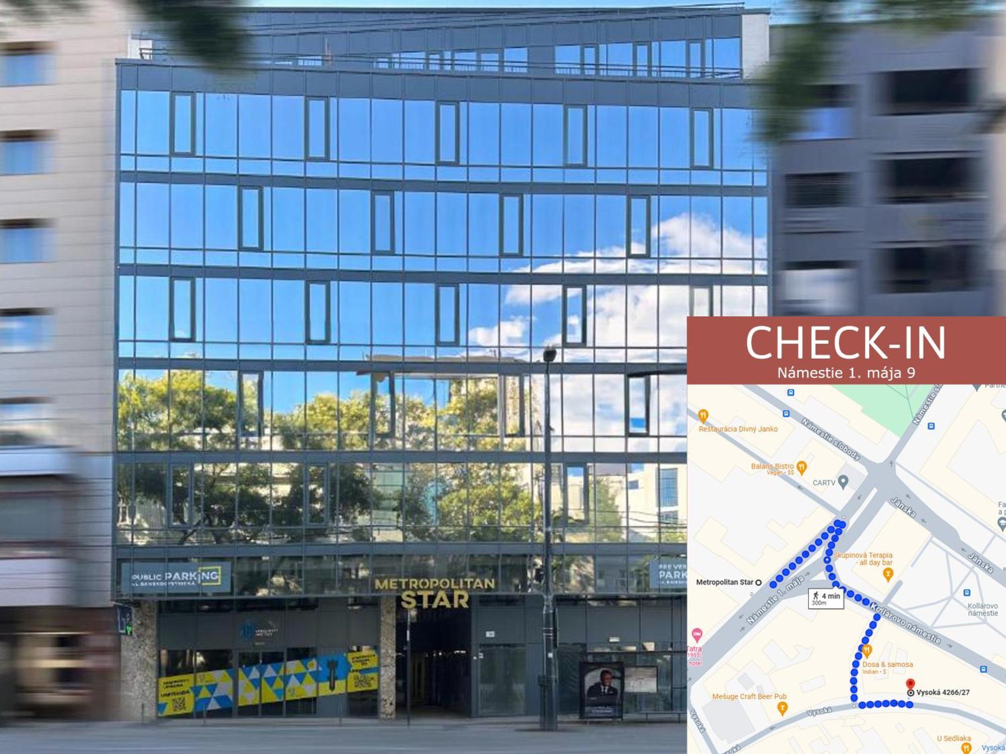 Hotel Reverie - Dependance, Check-In At Metropolitan Star Bratislava Exterior foto